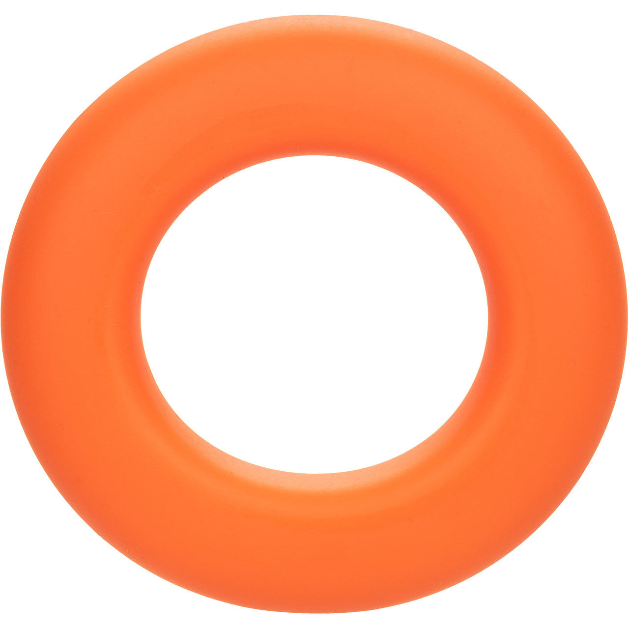 Alpha Liquid Silicone Prolong Large Cock Ring By CalExotics - Orange