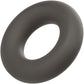 Alpha Liquid Silicone Prolong 2 Piece Cock Ring Set By CalExotics - Black & Gray