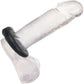 Alpha Liquid Silicone Optimum Cock Ring By CalExotics - Black