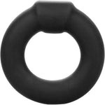 Alpha Liquid Silicone Optimum Cock Ring By CalExotics - Black