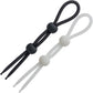 Alpha Liquid Silicone Dual Lasso Cock Ring