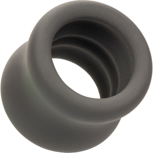 Alpha Liquid Silicone Scrotum Ring By CalExotics - Gray