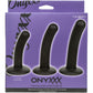 Onyxxx™ 3 Piece Silicone Curved Probe Set