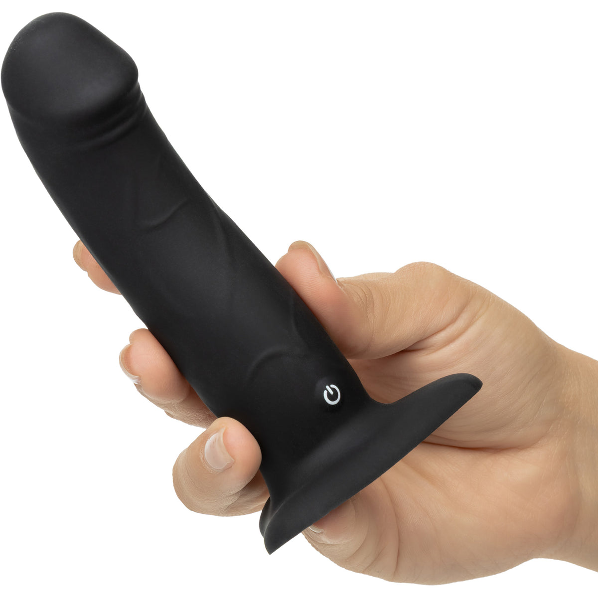 Onyxxx™ Rechargeable Intermediate 5" Stud® Vibrating Silicone Dildo