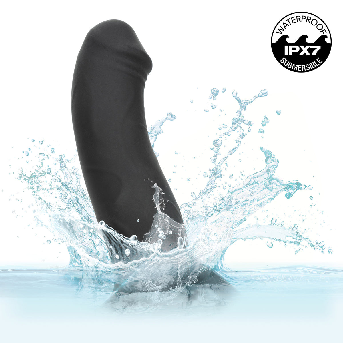 Onyxxx™ Rechargeable Intermediate 5" Stud® Vibrating Silicone Dildo