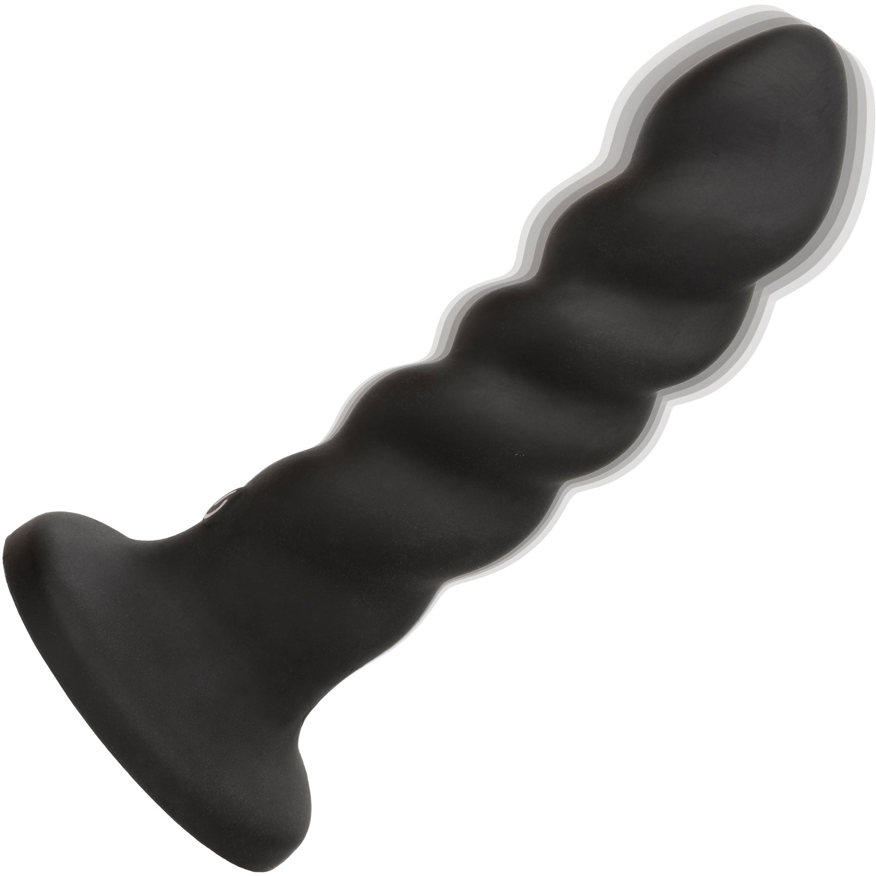 Onyxxx™ Rechargeable Rippled Vibrating Silicone Probe By CalExotics