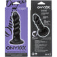 Onyxxx™ Rechargeable Rippled Vibrating Silicone Probe By CalExotics