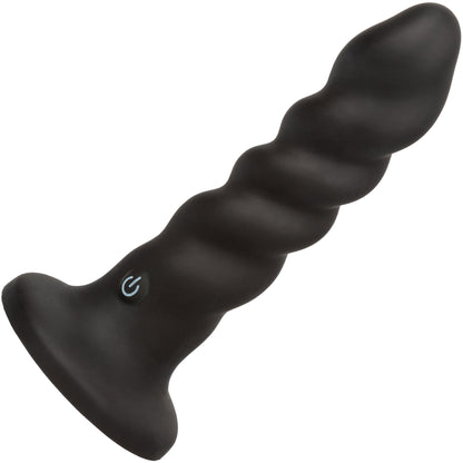 Onyxxx™ Rechargeable Rippled Vibrating Silicone Probe By CalExotics
