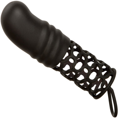 Black Silicone 2" Penis Extension By CalExotics