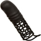 Black Silicone 2" Penis Extension By CalExotics