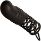 Black Silicone 2" Penis Extension By CalExotics