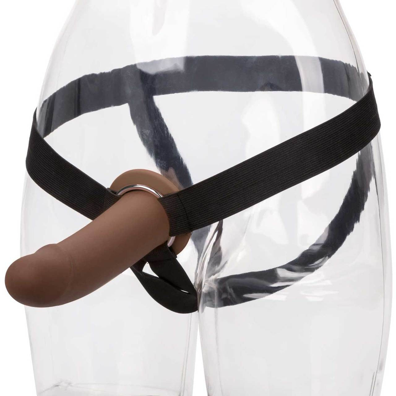 Chocolate Silicone PPA With Jock Strap - Penis Extension By CalExotics