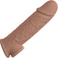 Performance Maxx Life-Like 7" Silicone Penis Extension By CalExotics - Chocolate