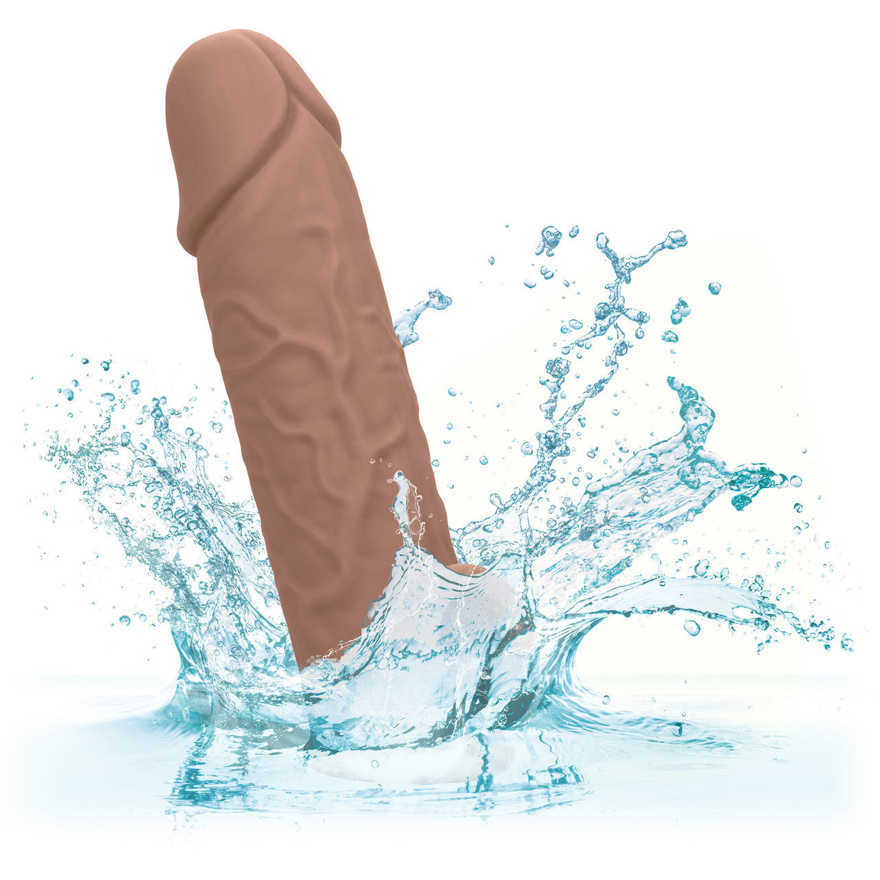 Performance Maxx Life-Like 7" Silicone Penis Extension By CalExotics - Chocolate