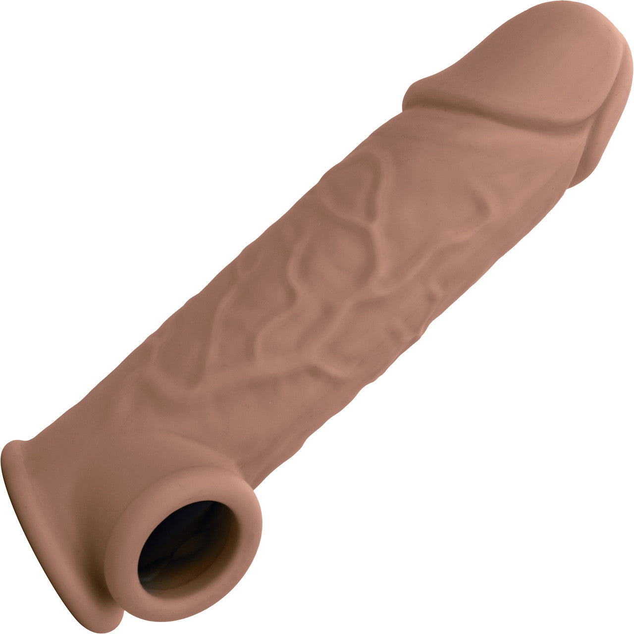 Performance Maxx Life-Like 7" Silicone Penis Extension By CalExotics - Chocolate