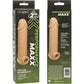 Performance Maxx Life-Like 8" Silicone Penis Extension By CalExotics - Vanilla