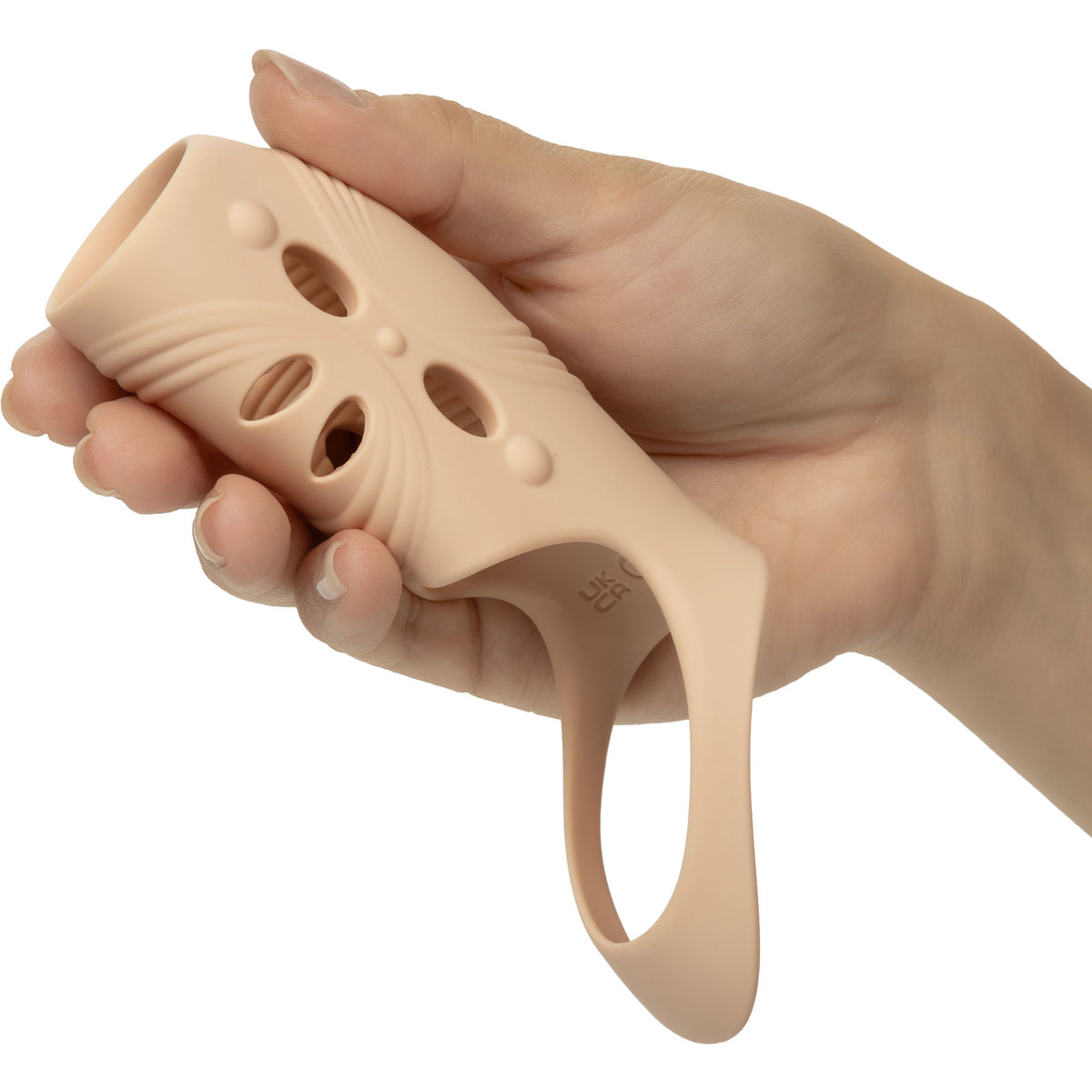 Performance Maxx™ Rechargeable Open-Ended Sleeve By CalExotics -  Vanilla