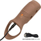 Performance Maxx™ Rechargeable Open-Ended Sleeve By CalExotics - Caramel