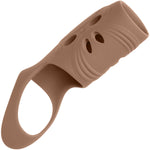 Performance Maxx™ Rechargeable Open-Ended Sleeve By CalExotics - Caramel