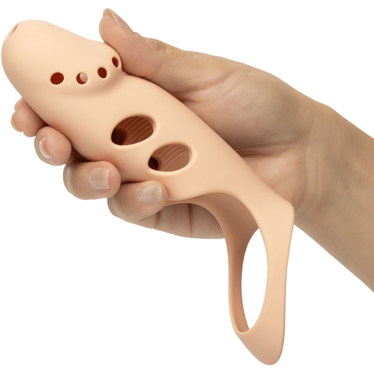 Performance Maxx™ 7.5" Vibrating Stud Sleeve By CalExotics - Vanilla
