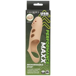 Performance Maxx™ 7.5" Vibrating Stud Sleeve By CalExotics - Vanilla