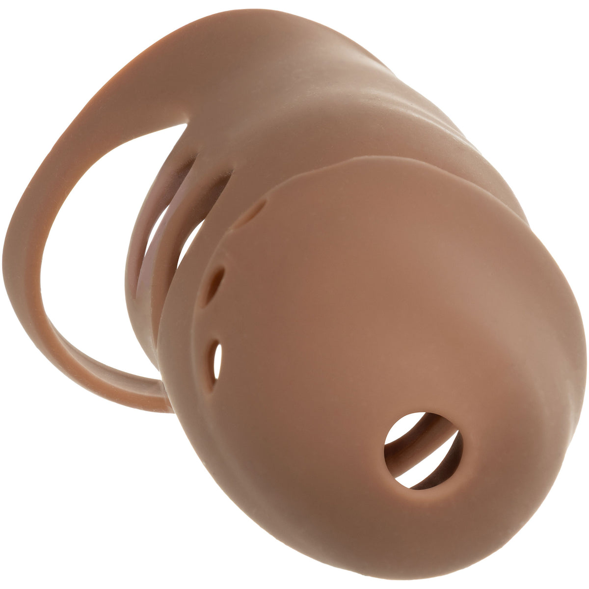 Performance Maxx™ 7.5" Vibrating Stud Sleeve By CalExotics - Caramel