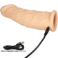 Performance Maxx™ Rechargeable Vibrating 7" Penis Extension By CalExotics - Vanilla