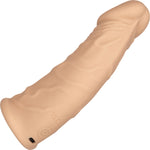 Performance Maxx™ Rechargeable Vibrating 7" Penis Extension By CalExotics - Vanilla