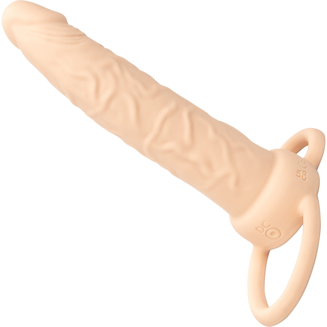 Performance Maxx Rechargeable Vibrating 5.5" Silicone Dual Penetrator - Vanilla