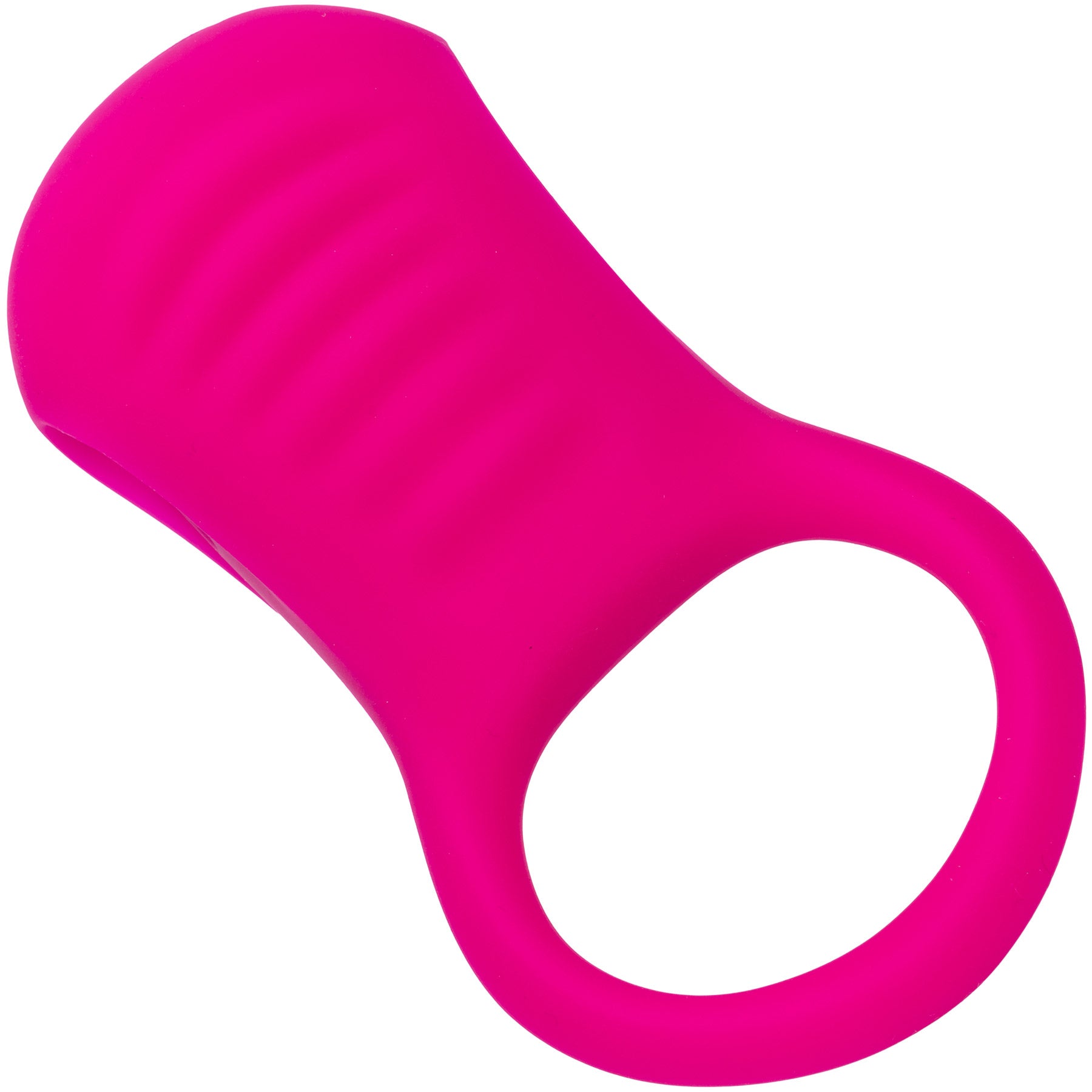 Basic Essentials® Rechargeable Ridge Rider Cock Ring By CalExotics