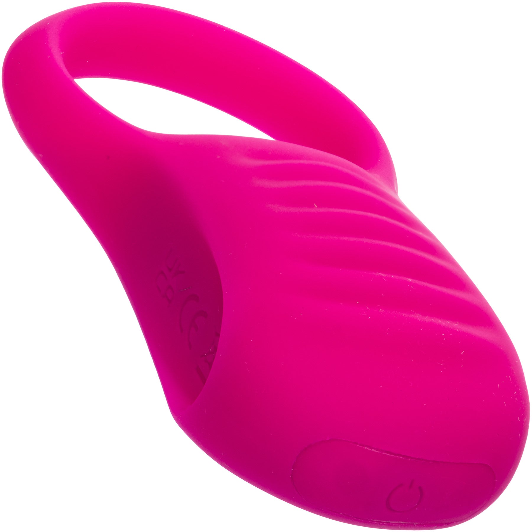 Basic Essentials® Rechargeable Ridge Rider Cock Ring By CalExotics