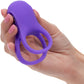 Basic Essentials® Rechargeable Dual Support Cock Ring By CalExotics