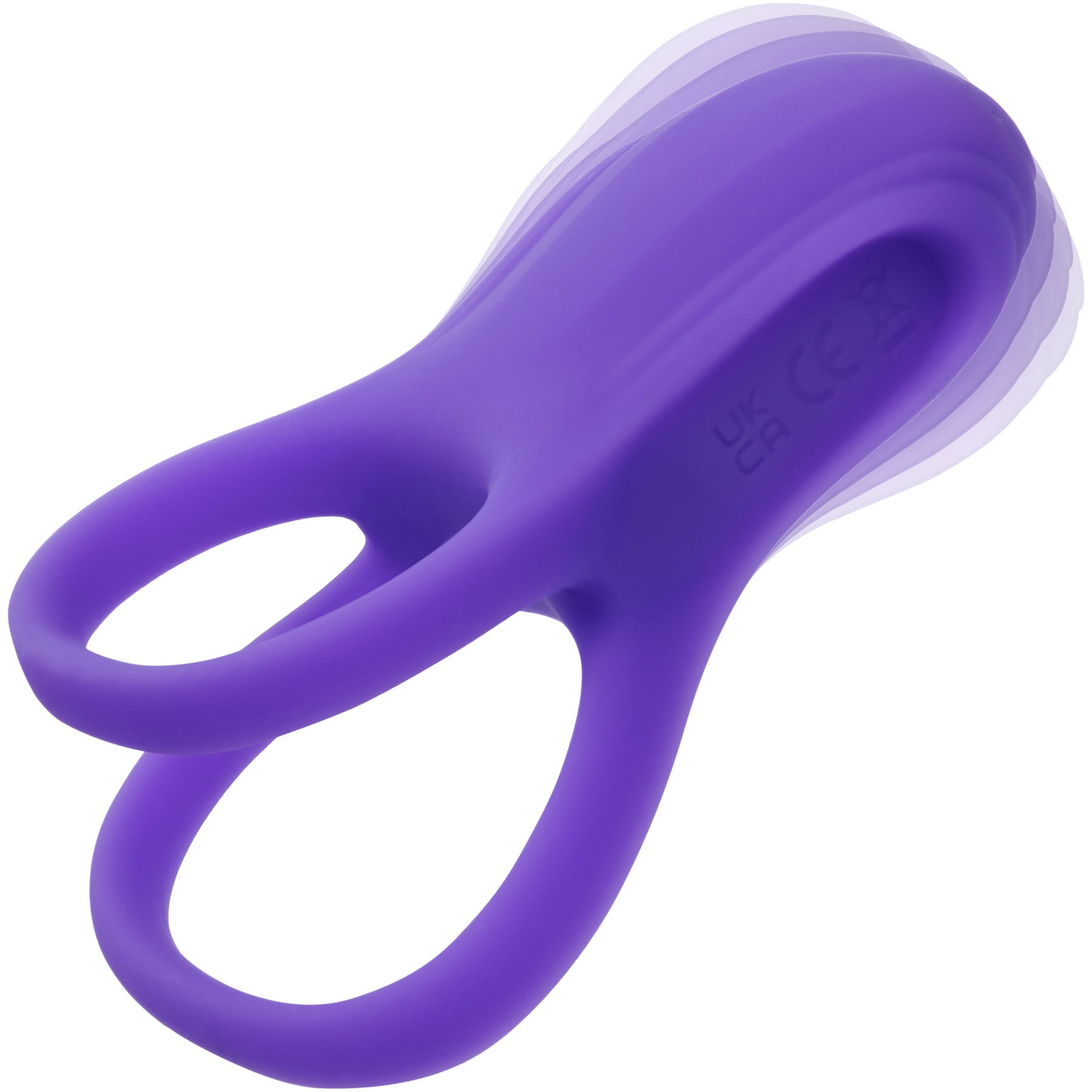 Basic Essentials® Rechargeable Dual Support Cock Ring By CalExotics