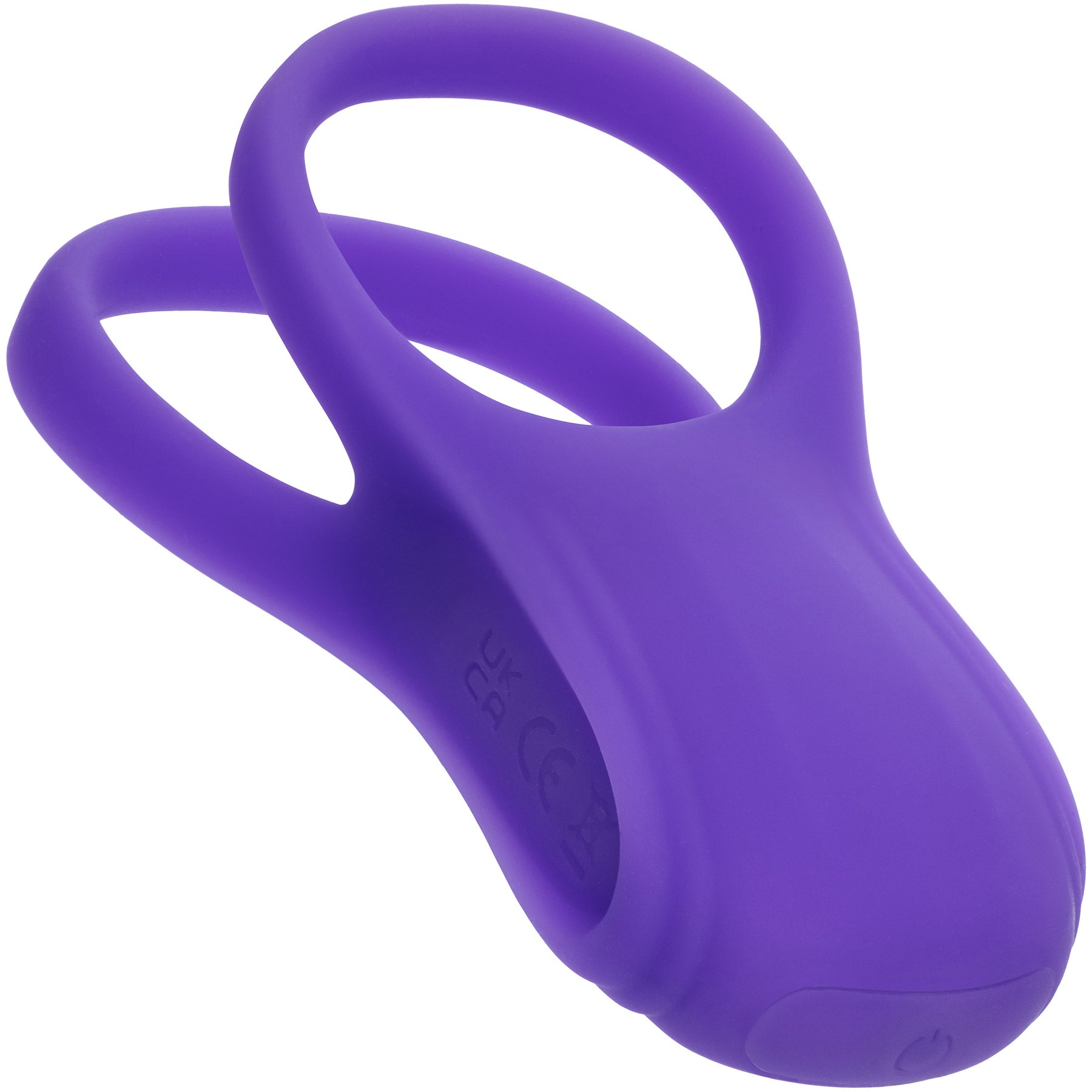 Basic Essentials® Rechargeable Dual Support Cock Ring By CalExotics