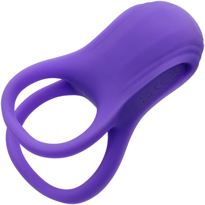 Basic Essentials® Rechargeable Dual Support Cock Ring By CalExotics