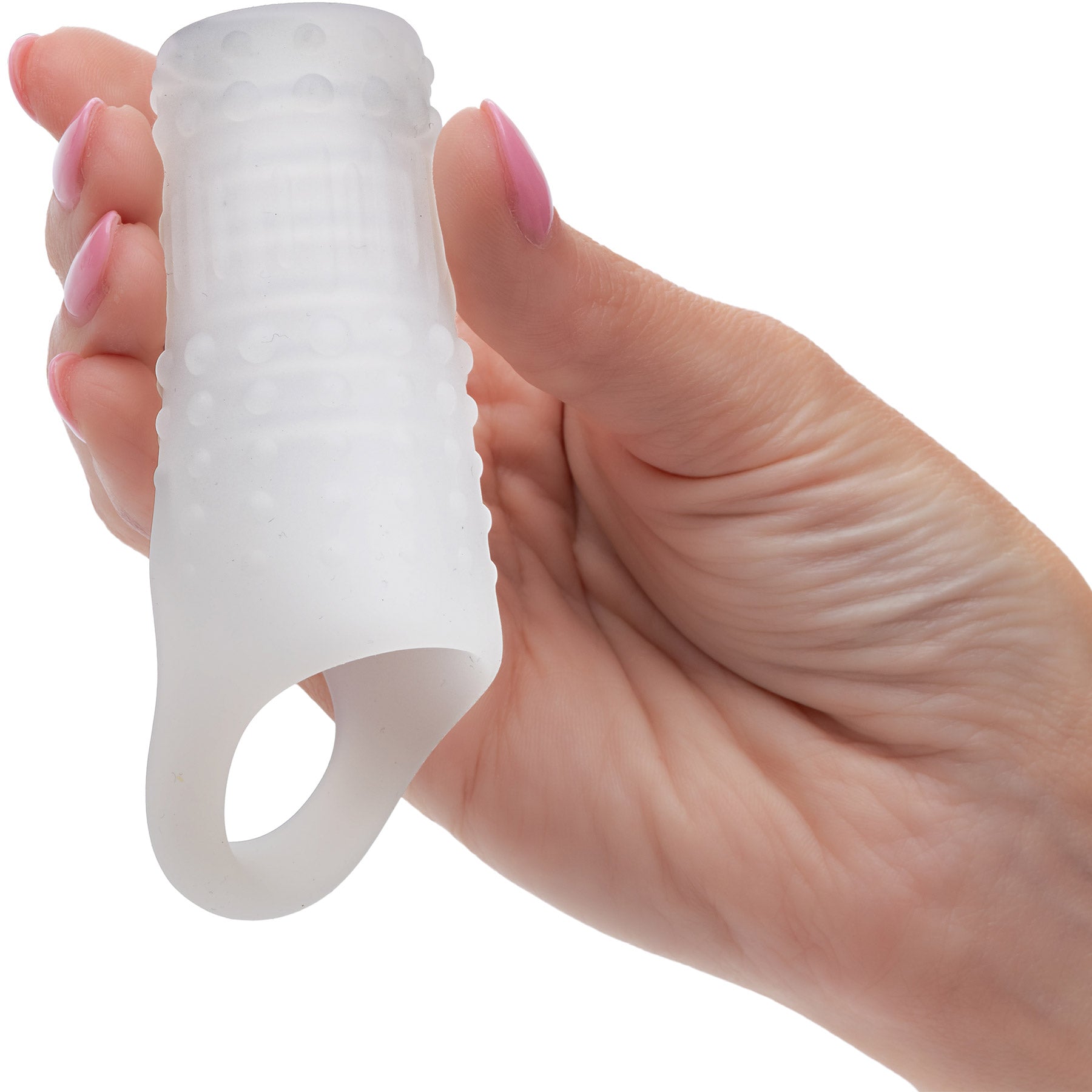 Basic Essentials® Liquid Silicone Stimulation Enhancer Penis Sleeve By CalExotics