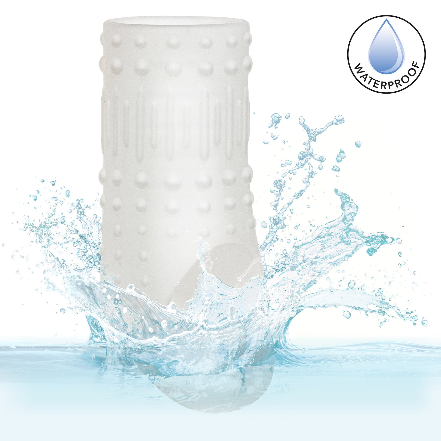 Basic Essentials® Liquid Silicone Stimulation Enhancer Penis Sleeve By CalExotics