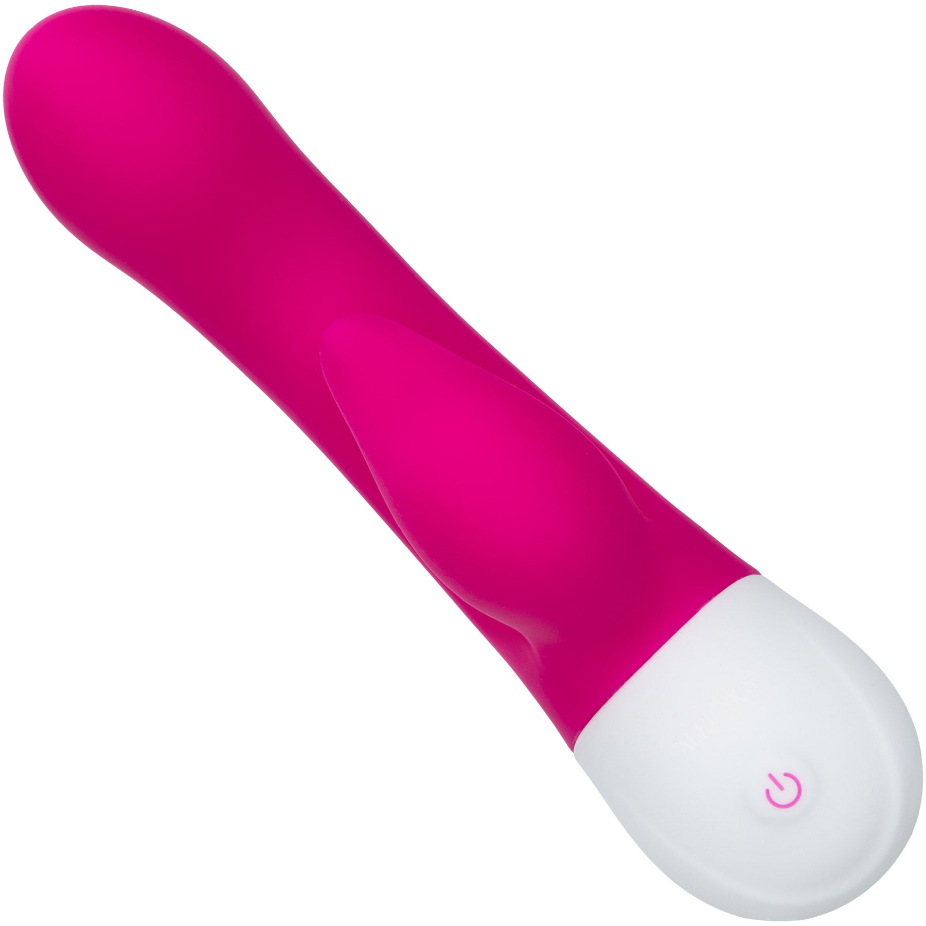Basic Essentials® Rechargeable Dual Pleaser Silicone Rabbit Vibrator By CalExotics