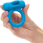 Silicone Rechargeable Double Trouble® Vibrating Cock Ring By CalExotics