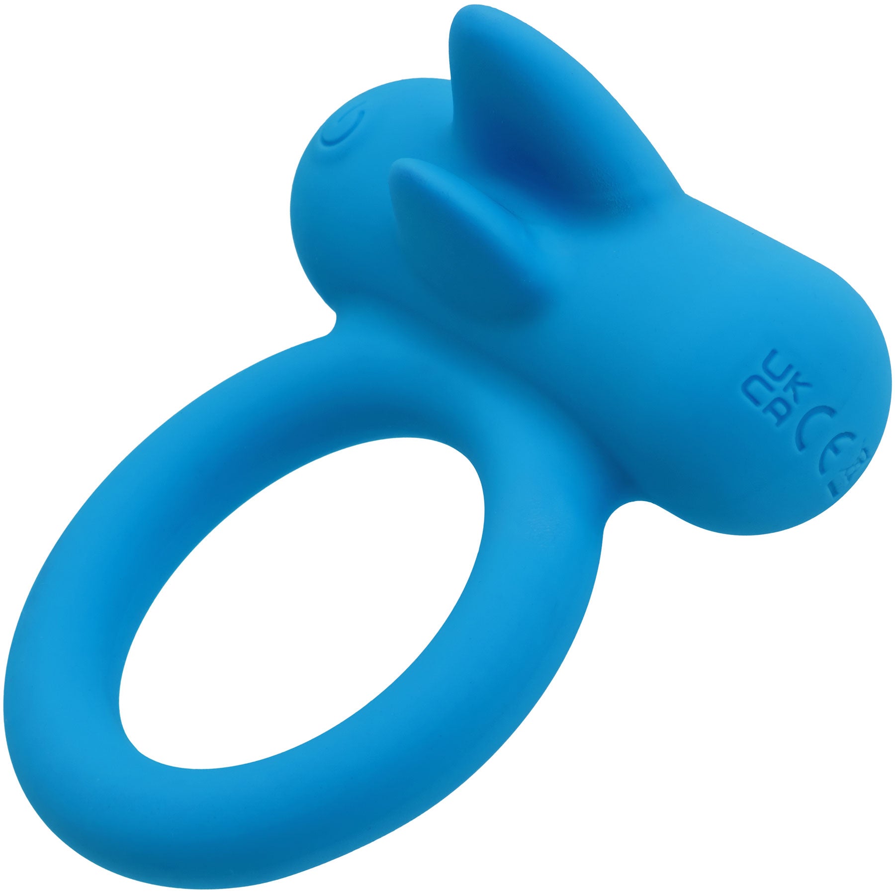 Silicone Rechargeable Double Trouble® Vibrating Cock Ring By CalExotics