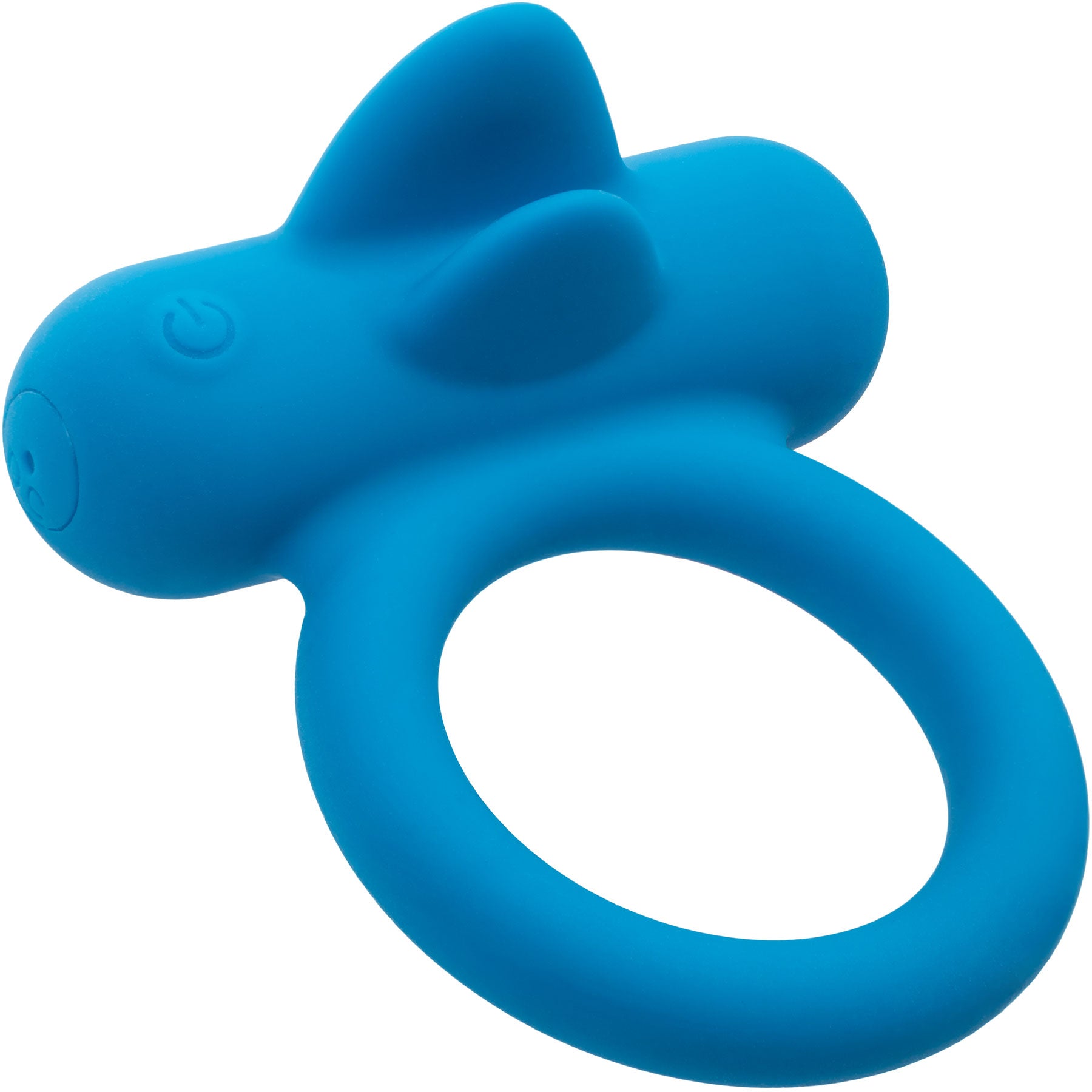 Silicone Rechargeable Double Trouble® Vibrating Cock Ring By CalExotics