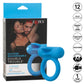 Silicone Rechargeable Double Trouble® Vibrating Cock Ring By CalExotics