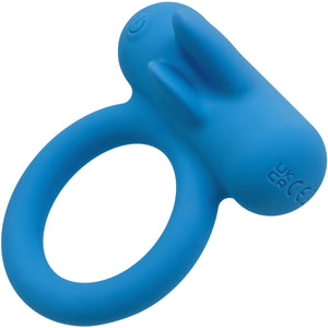 Silicone Rechargeable Double Trouble® Vibrating Cock Ring By CalExotics