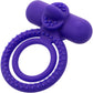 Silicone Rechargeable Dual Climaxer Vibrating Cock Ring By CalExotics