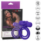 Silicone Rechargeable Dual Climaxer Vibrating Cock Ring By CalExotics