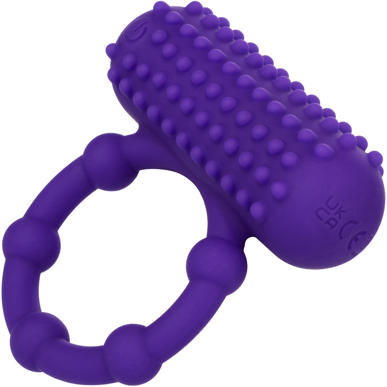 Silicone Rechargeable 5 Bead Maximus Vibrating Cock Ring By CalExotics