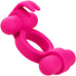 Silicone Rechargeable Rockin’ Rabbit® Vibrating Cock Ring By CalExotics