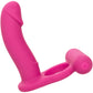 Silicone Rechargeable Double Diver Vibrating Cock Ring By CalExotics