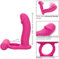 Silicone Rechargeable Double Diver Vibrating Cock Ring By CalExotics