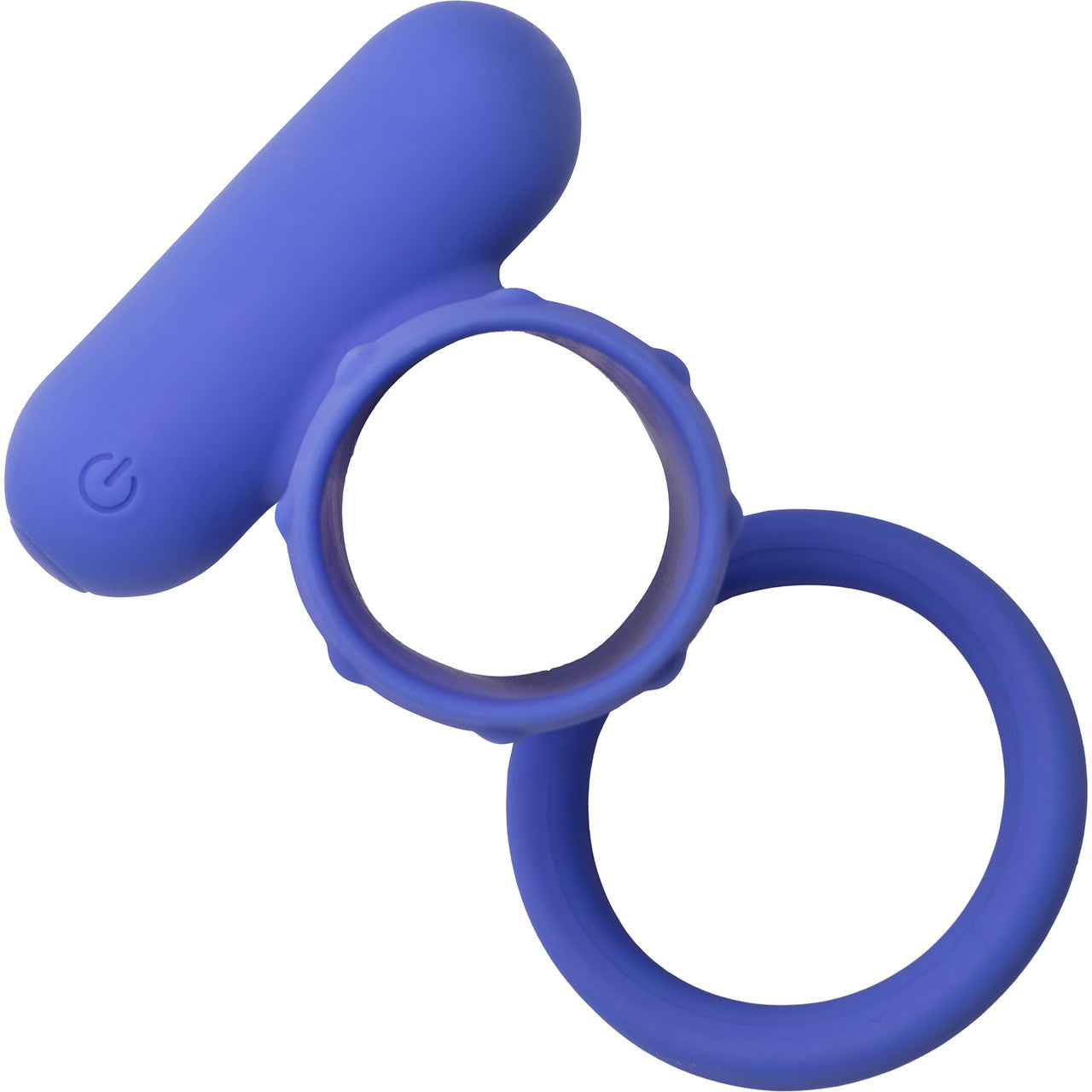 Silicone Rechargeable Endless Desires Enhancer Vibrating Cock Ring By CalExotics - Purple